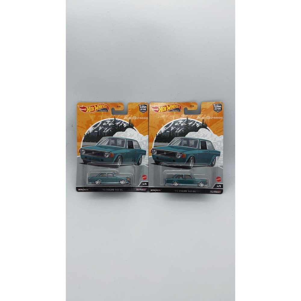 Hot Wheels Premium Car Culture Auto Strasse '73 Volvo 142 GL